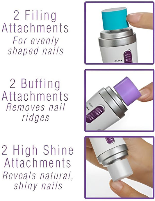 Naked Nails Manicure Tool - Buff, Shine & Shape